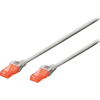 Image de DIGITUS Patchkabel Cat6 U/UTP 2xRJ45 5.0m grau LSZH