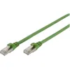 Image de Câble patch CAT 6A S/FTP DIGITUS, PUR (TPU), 15m, vert