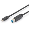Image de ASSMANN - Câble USB-C - USB-C (M) bis USB Type B (M) - USB 3.0 - 3 A - 1,8 m