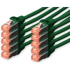 Image de DIGITUS CAT 6 S/FTP Patchkabel, 10 Stück, 2m, grün