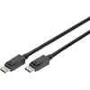 Image de Câble De Raccordement Digitus Displayport Fiche Mâle Displayport, Fiche Mâle Displayport 3.00 M Noir Ak-340106-030-s Contacts Dorés, Blindage Doub A754142