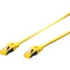 Image de DIGITUS DK-1644-A-010-Y Câble patch DIGITUS, cat. 6A, S/FTP, 1,0 m, jaune, set