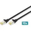 Image de DIGITUS DK-1644-A-050-B Câble patch DIGITUS, cat. 6A, S/FTP, 5,0 m, noir, set