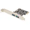 Image de Digitus Carte d'extension PCI Express USB 3.0, 2 ports - Neuf