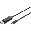 Image de DIGITUS Digitus Câble adaptateur bidirectionnel USB Type-C DisplayPort