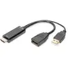 Image de Digitus Adaptateur HDMI 4K - HDMI vers DisplayPort - Neuf