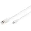 Image de Digitus Câble de données/charge USB-A - Lightning, certifié MFI, 2m - Neuf