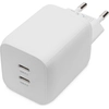 Image de DIGITUS Ladegerät 65W 2 Port 2x USB-C GaN weiß