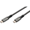 Image de DIGITUS Anschlusskabel USB4.0/C -> C 40Gbit/s 1m schwarz