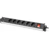 Image de Digitus DA-70624 DIGITUS 6-fach Office-Steckdosenleiste mit 3xUSB-Anschlüssen