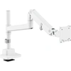 Image de Digitus Support De Table Pour Écran 1 Écran(s) 144,8 Cm (57") Blanc Rotatif, Inclinable, Rotatif, Mo