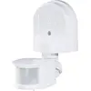 Image de Renkforce Wand PIR-Bewegmelder 1296294 180 ° Relais Blanc IP44 (1296294)