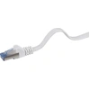 Image de Renkforce RF-4149846 Câble réseau RJ45, câble patch CAT 6a U/FTP 5.00 m Gris hautement flexible, avec protection contre les ergots d'arrêt, ignifugé