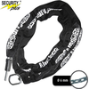 Image de Chaîne antivol à cadre Point RS-KS262, Security Plus, acier, L=1.400mm, noir