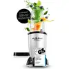 Image de Mr. Magic Argent-Noir, Mixeur sur pied, Boîtier plastique, 400 watts, Récipient de 0,5 l, Accessoire hachoir universel, 4389