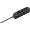 Image de BACHMANN SMART Steckdosenleiste 3x Schutzkontakt, geschraubt, schwarz, 5 m