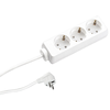 Image de Secomp 387.270S power extension 1.5 m 3 AC outlet(s) Indoor White