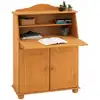 Image de Idimex - Bureau Secrétaire David, Finition Teintée/cirée