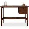 Image de Bureau En Bois Marlo Couleur Châtaigne
