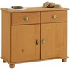 Image de Idimex - Buffet Salon Colmar L 94 Cm Bois Massif - Coloris Teinté Ciré