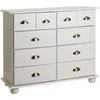 Image de Idimex - Commode Chambre Colmar L 92 Cm En Bois - Blanc