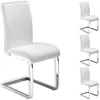 Image de Idimex - Lot De 4 Chaises Leticia, En Synthétique Blanc
