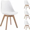 Image de Chaises Abby Blanc (lot De 4)