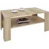 Image de Table Basse Lorient, En Mélaminé Décor Chêne Sonoma