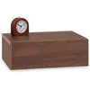 Image de Idimex - Chevet Suspendu Oceane, En Bois Couleur Noyer