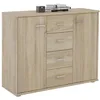 Image de Idimex - Buffet Salle À Manger Elodie L 89 Cm - Coloris Chêne Sonoma