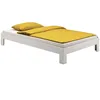 Image de Idimex - Lit Futon Thomas, En Pin Massif, 90 X 200 Cm, Lasuré Blanc