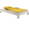 Image de Idimex - Lit Futon Thomas, En Pin Massif, 100 X 200 Cm, Lasuré Blanc