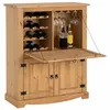 Image de Idimex - Meuble Bar À Vin En Pin Tequila Style Mexicain, Finition Teintée/cirée
