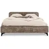 Image de Lit Double Leverda Brun 140x190 Cm