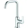Image de Kludi - Pure&easy - Robinet De Lavabo Avec Vidage Et Bec Orientable, Chrome 370230565