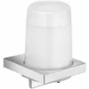 Image de Keuco - Edition 11 - Distributeur De Savon Avec Support, 180 Ml, Verre Dépoli/chrome 11152019000