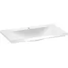 Image de KEUCO ROYAL REFLEX lavabo à encastrer en fonte minérale, 1 trou pour robinet, avec trop-plein, 800x30x490mm, blanc, 34061318001