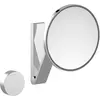 Image de KEUCO iLook_move Miroir de soins de beauté, éclairé, rond, couleur de lumière réglable à plusieurs niveaux, panneau deen verre, 17612019002