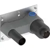 Image de Accessoires pour robinetterie Keuco, corps de base, mitigeur monocommande pour lavabo, encastré, 2 trous, pour 51116/51516/59016, 1 pièce.