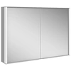 Image de KEUCO ROYAL MATCH armoire de toilette murale, 2 portes en miroir double cristal, 1000mm, 12803171301