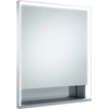 Image de KEUCO Royal Lumos armoire de toilette encastrable 1 porte, porte courte, étagère ouverte, charnières à droite, 650mm, 14311171101