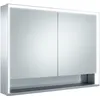 Image de Keuco - Meuble Miroir Royal Lumos 1000 X 735 X 165 Mm Anodisé Argenté