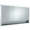 Image de Keuco - Meuble Miroir Royal Lumos 1400 X 735 X 165 Mm Anodisé Argenté