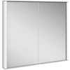 Image de KEUCO ROYAL MATCH armoire de toilette encastrable, 2 portes en miroir double cristal, 800mm, 12812171301