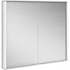 Image de Meuble Miroir Royal Match Encastrable Mural 800 X 700 X 149 Mm Teinté Argent-anodisé Keuco