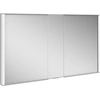 Image de KEUCO ROYAL MATCH armoire de toilette encastrable, 2 portes, élément central fixe, 1300mm, 12815171301