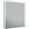 Image de KEUCO Royal Lumos armoire de toilette murale 1 porte, porte longue, charnières à droite, 650mm, 14301172101