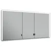 Image de KEUCO Royal Lumos armoire de toilette murale 3 portes, porte longue, 1400mm, 14306172301