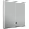 Image de KEUCO Royal Lumos armoire de toilette murale 2 portes, porte longue, 700mm, 14307172301