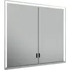Image de KEUCO Royal Lumos armoire de toilette encastrable 2 portes, porte longue, 800mm, 14312172301